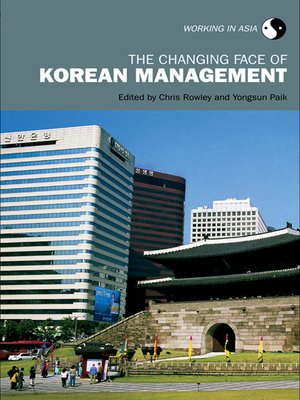 cover image of The Changing Face of Korean Management